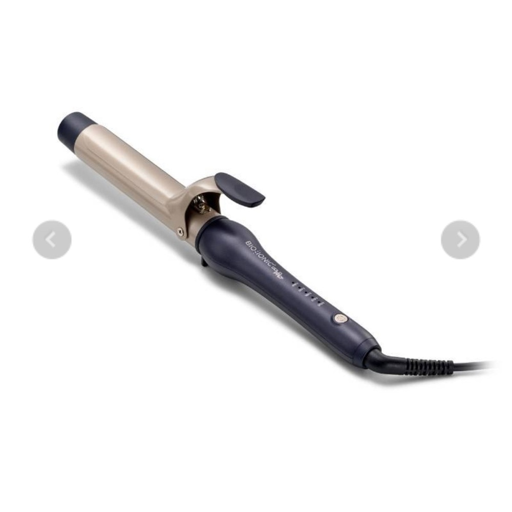 Bio Ionic GoldPro 1.25\" Curling Iron, Moisturising Heat & 24K Gold MX,
